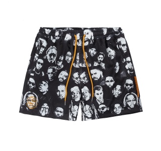 RAPPERS MESH SHORTS IN BLACK